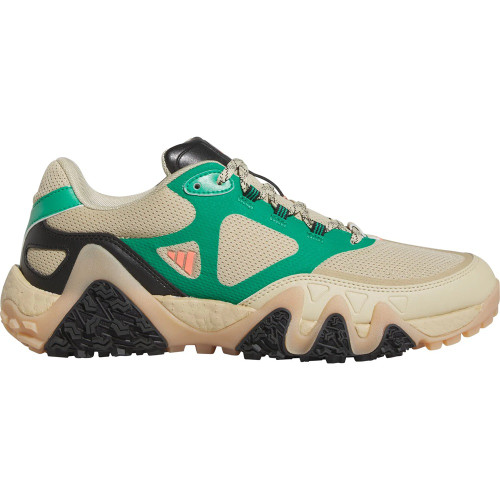 Adidas Men's Adicross Lo Boost Golf Shoes - Savanna/Coral/Green